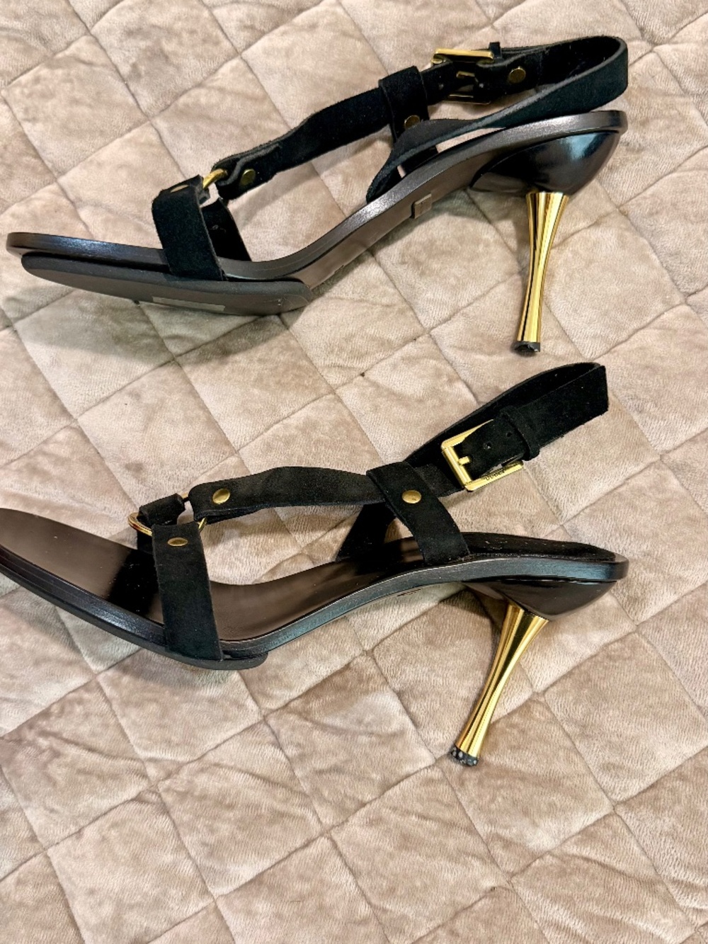 Gucci Suede Sandals